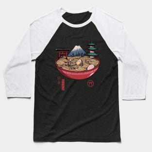 A Japanese Ramen Baseball T-Shirt